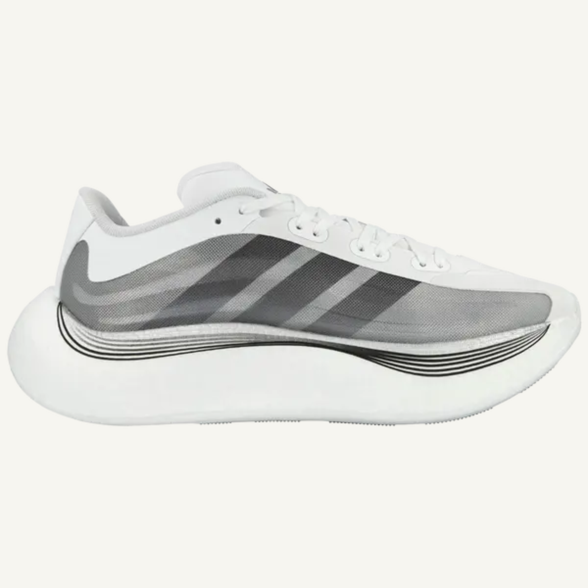 Adidas Black/White/Silver Hyper Boost Euphoria LT Sneakers, Men's LA5997