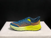 HOKA Speedgoat 6 Trail Running Shoes Blue Yellow