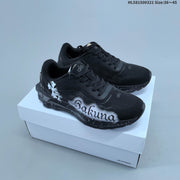 Alo Yoga Alo Runner Graphic Running Sneakers, Black