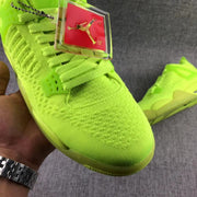 Jordan Air Jordan 4 Woven Sneakers Fluorescent Green