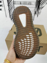 Yeezy 350 V2 Kids Sneakers in Black and Gum