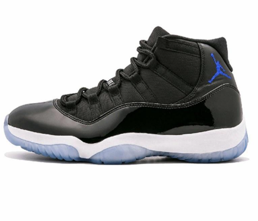 Jordan 11 Retro High-Top Sneakers Black Blue