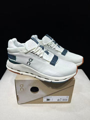 On Cloudnova 2 Sneakers in Ivory and Olive