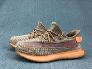 Yeezy 350 V2 Kids Sneakers in Beige and Orange