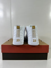 Jordan Air Jordan 12 Phantom White Metallic Gold Sneakers FD9101-007