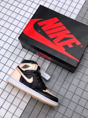 Air Jordan 1 High OG Crimson Tint Sneakers Black Pink