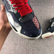 Jordan Air Jordan 4 SE Sashiko Sneakers Navy Black Red