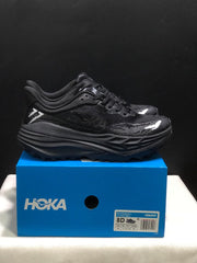 HOKA Stinson 7 Black Trail Sneakers