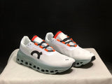 On Cloudmonster Sneakers in White and Blue