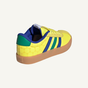 Adidas Kids Yellow/Blue/Green VL Court Sneakers, KI3123
