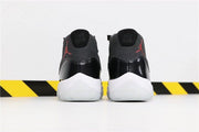 Air Jordan 11 Retro 72-10 Black and White High-Top Sneakers