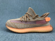 Yeezy 350 V2 Kids Sneakers in Beige and Orange