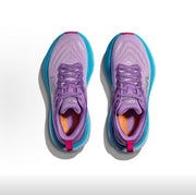 HOKA Bondi 8 Running Sneakers in Purple and Blue
