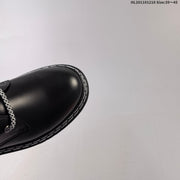 Dr. Martens Sinclair Black Platform Lace-Up Shoes