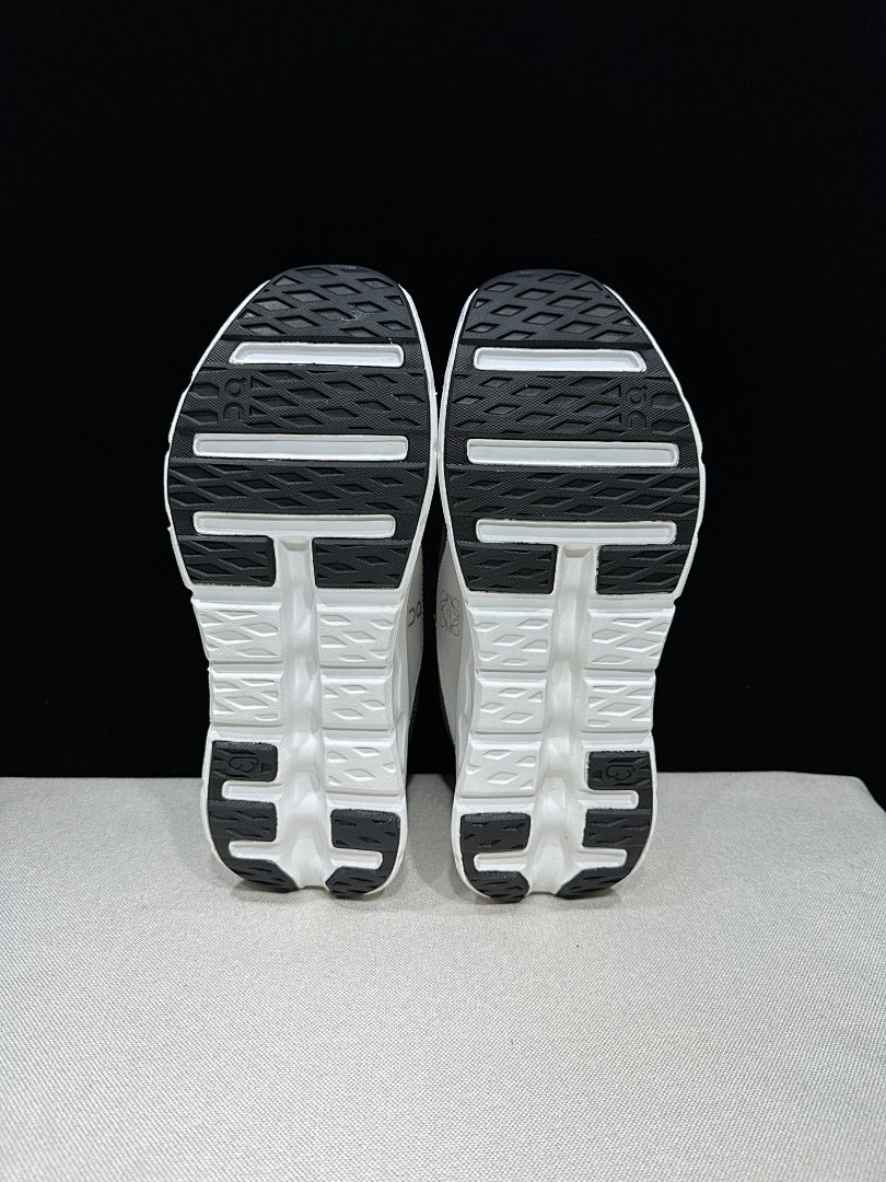 On Cloudtilt 2.0 White and Black Sneakers