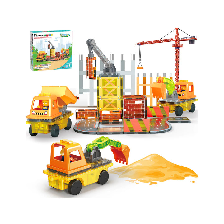PicassoTiles 5-in-1 Magnetic Builder Set 🏗️