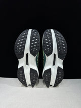On Cloudboom Max Running Shoes, White and Green