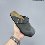 Birkenstock Boston Shearling Clog in Gray