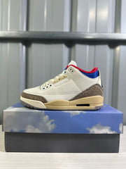 Jordan Air Jordan 3 Retro OG SP Sneakers White Blue Red IB1482-100