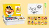 Magnetic Puzzle Face Dress-Up Kit