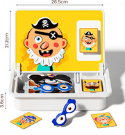 Magnetic Puzzle Face Dress-Up Kit