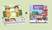 Magnetic Puzzle Face Dress-Up Kit