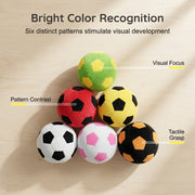 🌈 Soft Plush Soccer Balls for Kids