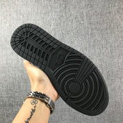 Jordan Air Jordan 1 Mid Black White Sneakers 554724-113