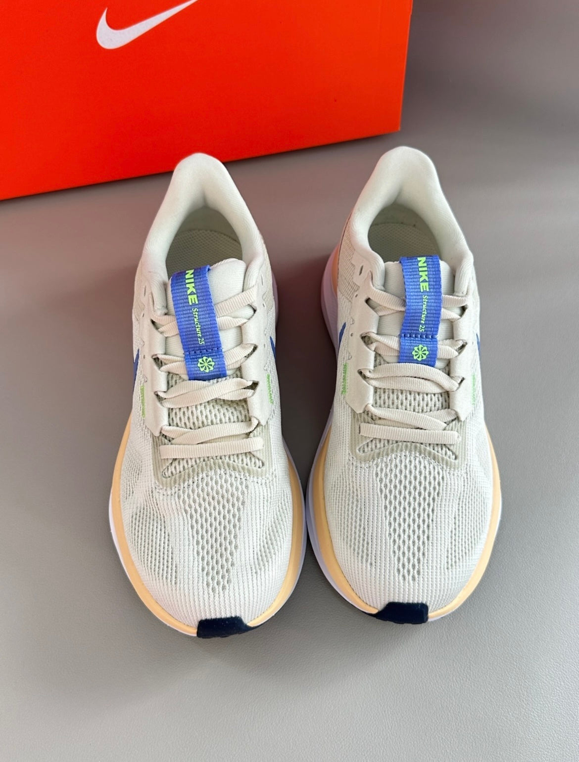 Nike Structure 25 Road Running Shoes DJ7884-004 Beige