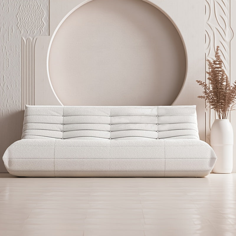 Adult Bean Bag Chair - Teddy Velvet Sofa Bed, Modern and Comfortable Lazy Sofa, Couple Sofa, Armless Cushioned Floor Chair, Suitable for A Variety Of Room Types, Game Sofa, Balcony Tatami, Multi-person Sofa Bed