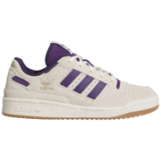 Adidas Men's Grey/Violet Forum Low CL Sneakers, JS1099