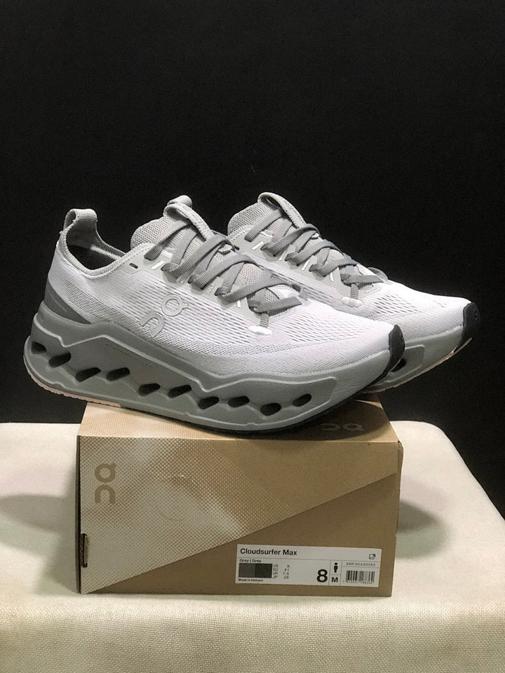 On Cloudsurfer Max Running Shoes, Alloy Grey
