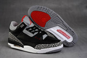 Jordan Air Jordan 3 Black Grey Red High-Top Sneakers