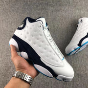 Jordan Air Jordan 13 Dark Powder Blue Sneakers White Navy