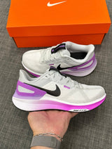 Nike Structure 25 Running Shoes White Purple DJ7884-100