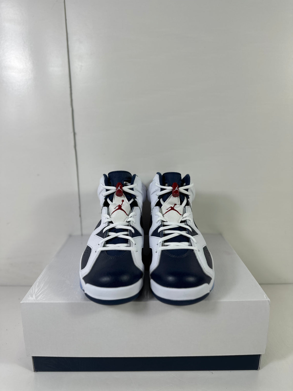 Jordan Air Jordan 6 Retro Olympic London Sneakers White Navy CT8529-164