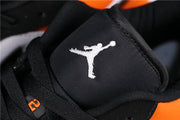 Jordan Air Jordan 1 Low Black White Orange Sneakers 553558-128
