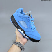 Air Jordan 5 Retro Low UNC Blue Sneakers