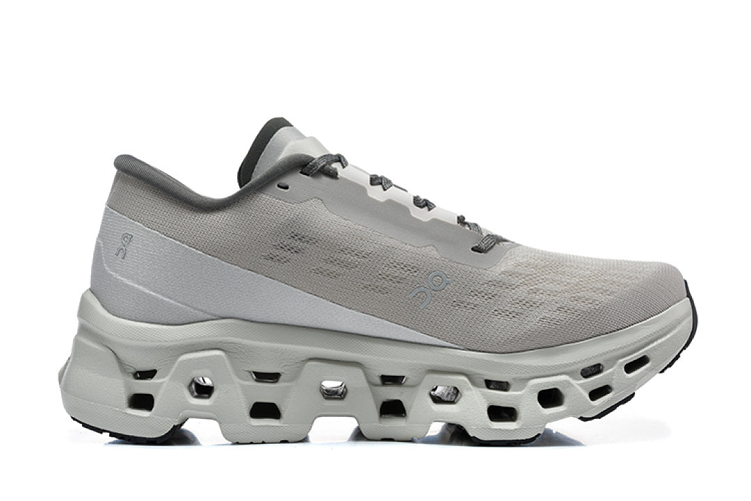 On Cloudmonster 3 Gray Running Sneakers
