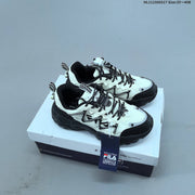 FILA Croissant 1S Low-Top Sneakers, White and Black