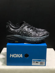 HOKA Speedgoat 6 Trail Running Shoes, Gray Black