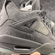 Jordan 4 KAWS Sample High-Top Sneakers in Grey