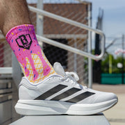 Ice Cream Performance Poly Socks 3-Pack - Cotton Candy
