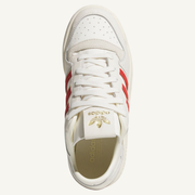 Adidas Originals Women's Cream/Red Forum Bold Stripes Sneakers, JH7951 (No Box)