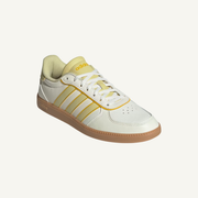 Adidas Women's Cream/Yellow Breaknet Sleek Sneakers, JH6878 (No Box)