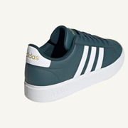 Adidas Women's Green Grand Court 'Arctic Night' Sneakers, IF2840