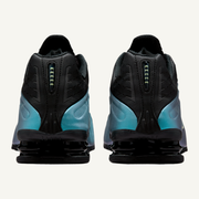 Nike Men's Blue Shox R4 'Sapphire Pencil Point Black' Sneakers, IF4849 500