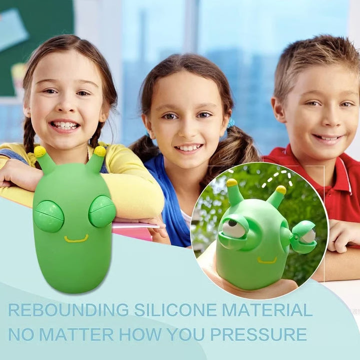 🐛 Squeeze & Smile Worm Toy