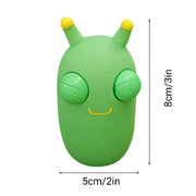 🐛 Squeeze & Smile Worm Toy