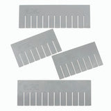 Global Industrial Width Divider DS93030 for Plastic Dividable Grid Container DG93030, Qty 6 (WB334123)